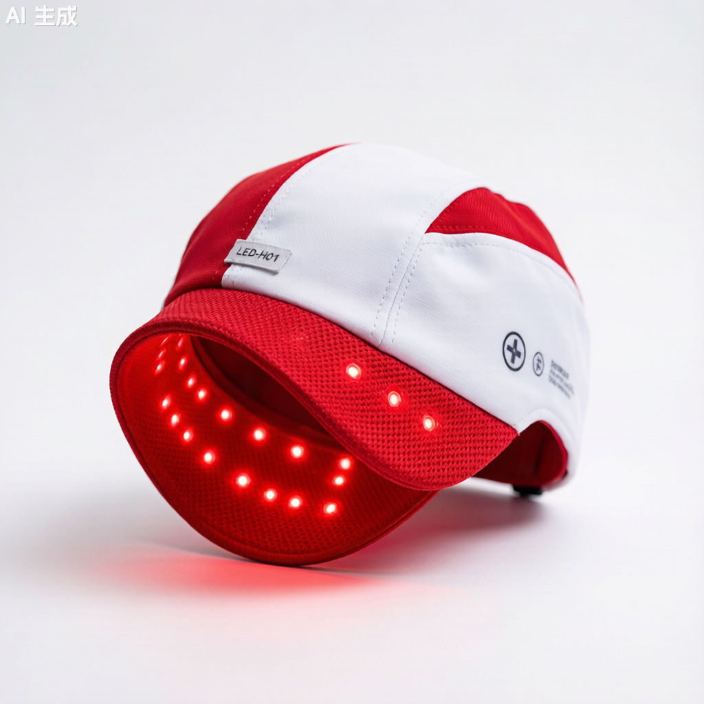 Red light therapy LED hat cap